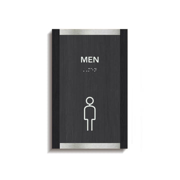 Bathroom Signs Men's Restroom Sign: "Otherside" Design - Photo #1