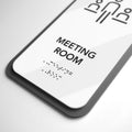 Acrylic Meeting Room Sign — "Elegant" Design - Photo #10