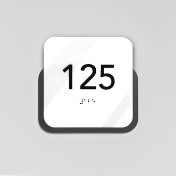 Acrylic Door Number Sign — "Elegant" Design - Photo #5