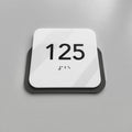 Custom Acrylic Door Number Sign — Elegant Design - Photo #8