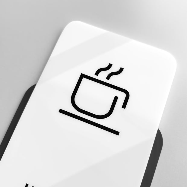 Acrylic Kitchen Sign — "Elegant" Design