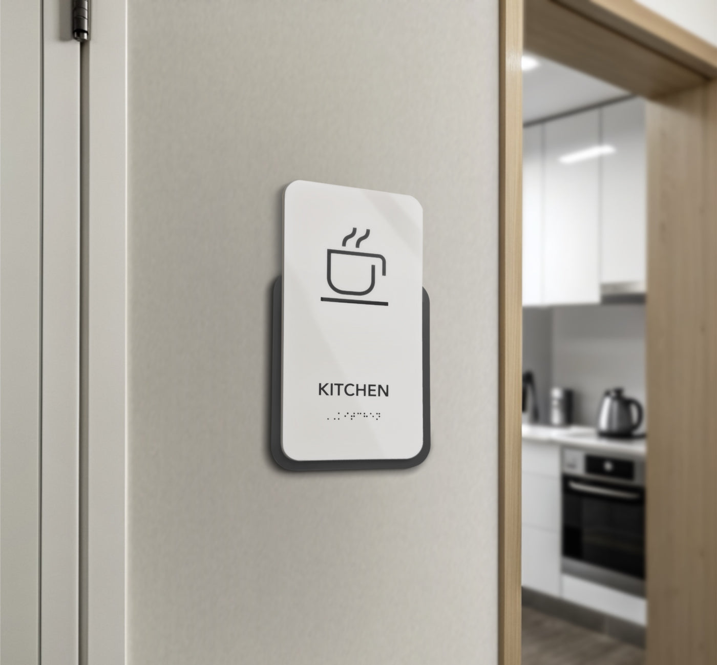 Acrylic Kitchen Sign — "Elegant" Design