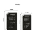Directional Sign - Stainless Steel & Wood  — "Authentic" Design - Photo #4