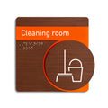 Cleaning Room Signage - "Genova" Design - Photo #1