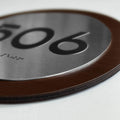 Door Numbers Apartment Door Numbers: Round Sign - Photo #8