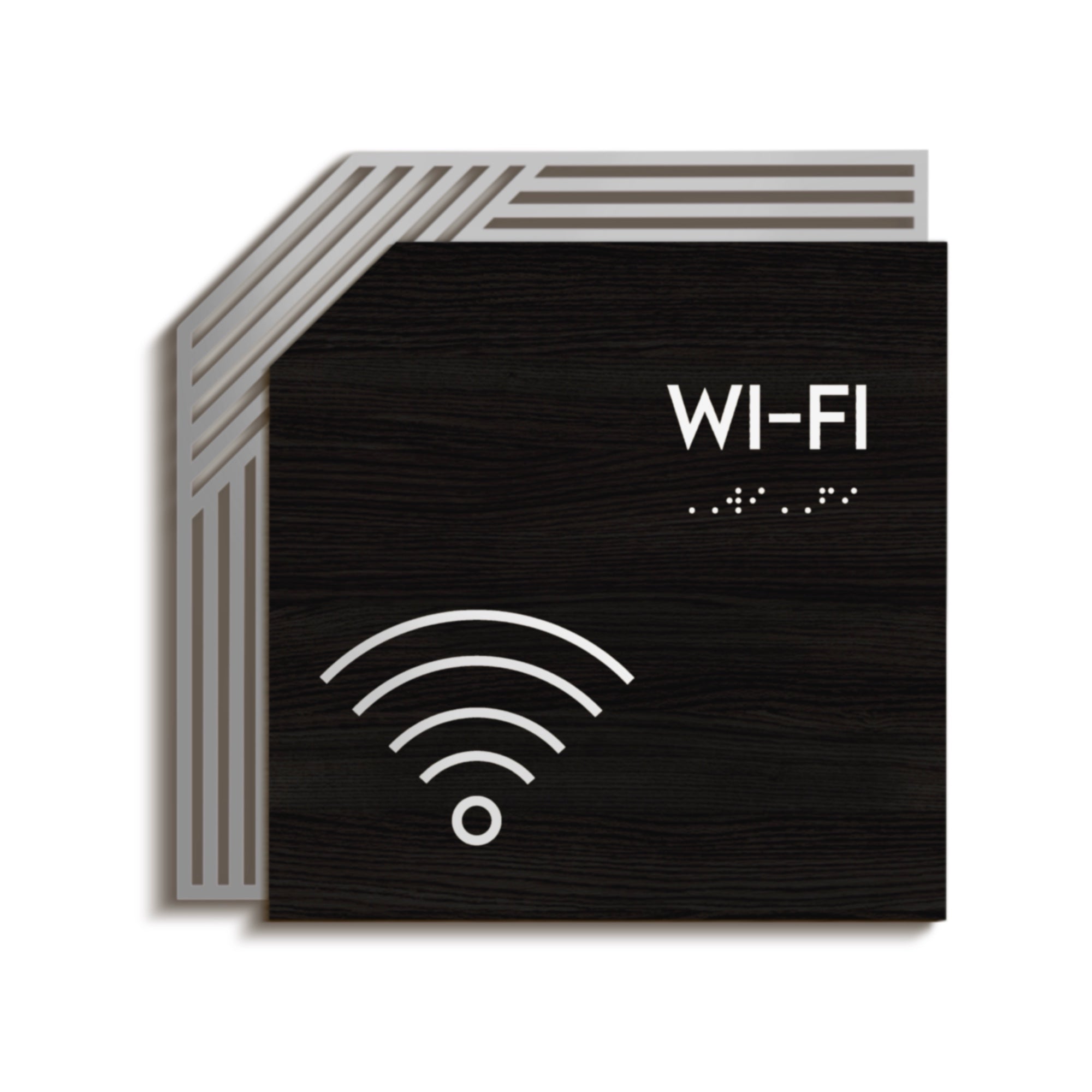 Wi-Fi Signs: Steel Sign —