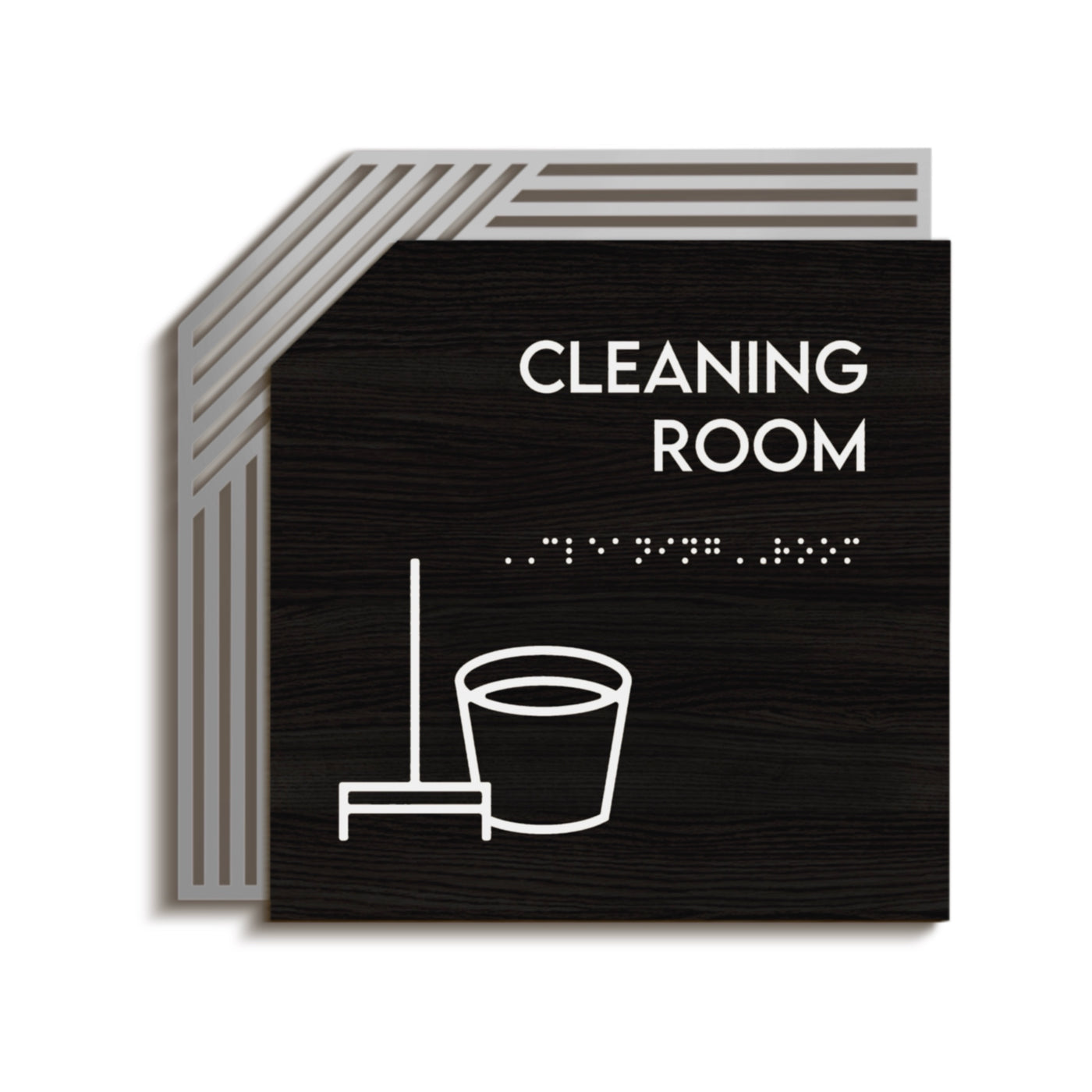 Cleaning Room Signage - " Authentic " Design