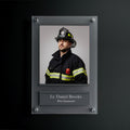 Firefighter Sign with Photo – Custom Acrylic Name Plate - Photo #2