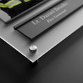 Firefighter Sign with Photo – Custom Acrylic Name Plate - Photo #7