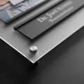 Doctor Sign with Photo – Custom Acrylic Name Plate - Photo #3