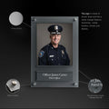 Police Officer Sign with Photo – Custom Acrylic Name Plate - Photo #7