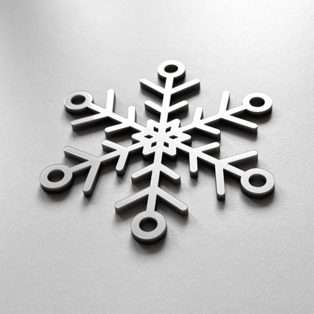 Acrylic Christmas Ornaments: Modern Holiday & Christmas Tree Decor — “Thin Christmas” Design