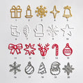 Acrylic Christmas Ornaments: Modern Holiday & Christmas Tree Decor — “Thin Christmas” Design - Photo #3