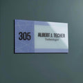 Door Signs Door Number Double Acrylic name sign for school, university, office and etc. - Photo #6