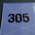 Door Signs Door Number Double Acrylic name sign for school, university, office and etc. - Photo #5