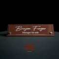 Desk sign Personalized Desk Name Plate: Wood & Acrylic Sign - Photo #7