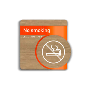 Information Signs - No Smoking Sign & Smoking Prohibited Signage "Genova" Design