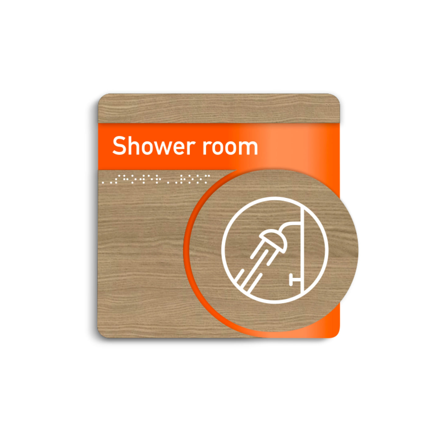 Information Signs - Shower Signage "Genova" Design