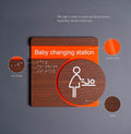 Information signs Fire Hydrant Sign: Wood & Acrylic Plate — "Genova" Design - Photo #4