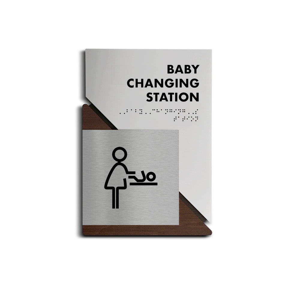 information signs with consistent design