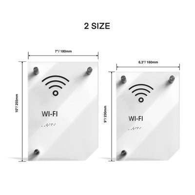 a pair of wifi wall plates are shown with measurements