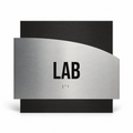 a sign with the word "LAB" prominently displayed in the center. - Photo #1