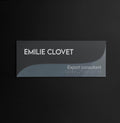 Door Signs Door Sign with Name — Double Acrylic Sign — "Gray Calm" - Photo #2