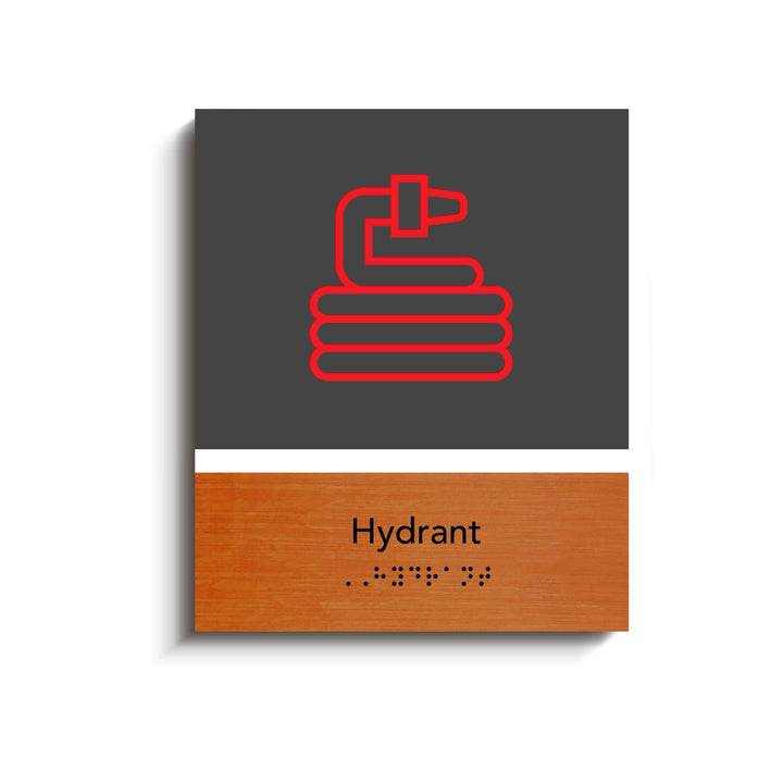 Information signs Fire Hydrant Office Sign "Dragon" Design