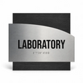a sign that reads "LABORATORY" in large, bold letters. - Photo #1