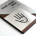 Information signs Staff Only Door Sign for Office: "Creative" Design - Photo #8