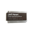 Custom Name Plate with Braille: Stainless Steel & Wood — Element Design - Photo #7