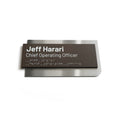 Custom Name Plate with Braille: Stainless Steel & Wood — Element Design - Photo #9