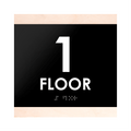 Floor Signs 1st Floor Sign: "Buro" Design - Photo #6