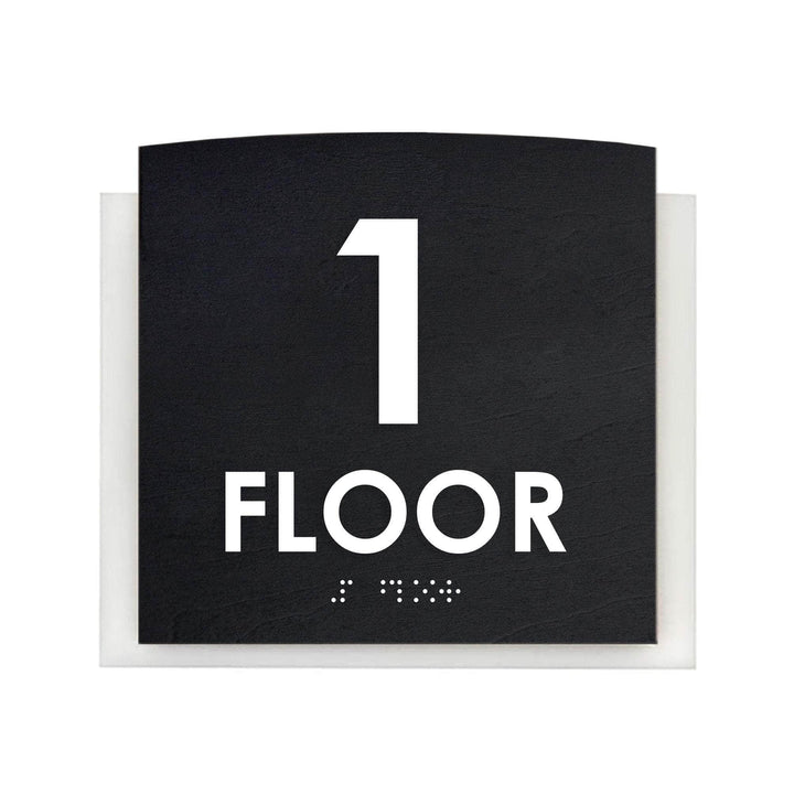 Floor Signs Sign for 1st Floor - "Scandza" Design