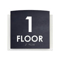 Floor Signs Sign for 1st Floor - "Scandza" Design - Photo #2