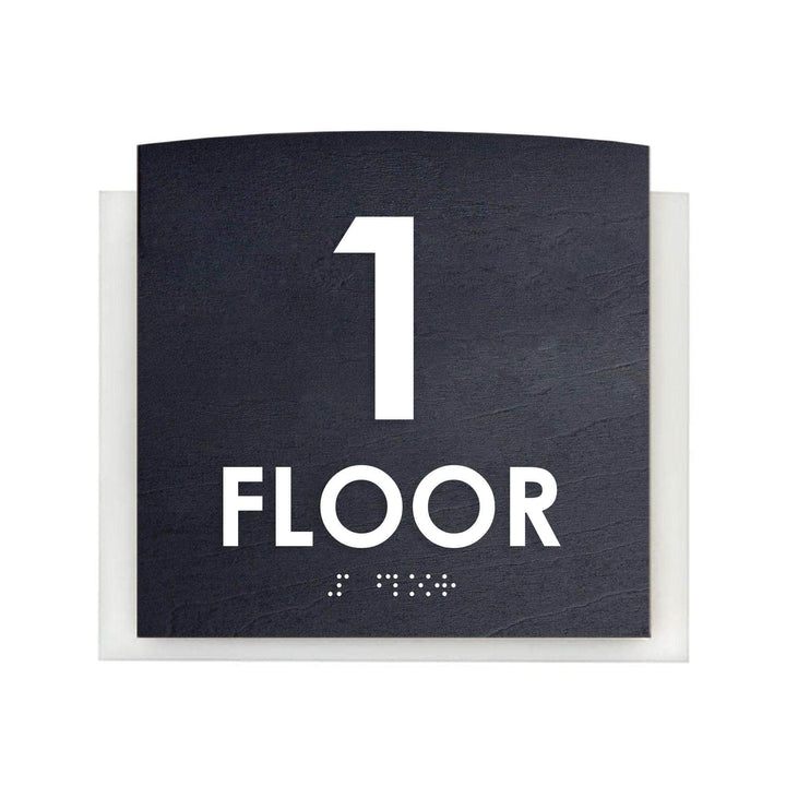 Floor Signs Sign for 1st Floor - "Scandza" Design