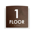 Floor Signs Sign for 1st Floor - "Scandza" Design - Photo #3