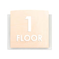 Floor Signs Sign for 1st Floor - "Scandza" Design - Photo #6