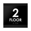 Floor Signs 2nd Floor Sign: "Buro" Design - Photo #1