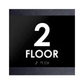 Floor Signs 2nd Floor Sign: "Buro" Design - Photo #2