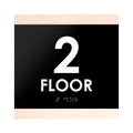 Floor Signs 2nd Floor Sign: "Buro" Design - Photo #6