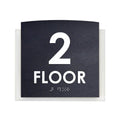 Floor Signs 2nd Floor Sign - "Scandza" Design - Photo #2