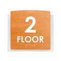 Floor Signs 2nd Floor Sign - "Scandza" Design - Photo #5