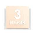 Floor Signs 3rd Floor Sign - "Scandza" Design - Photo #6