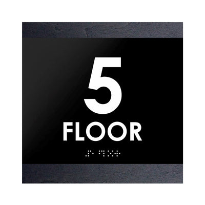 Floor Signs - 5s Floor Sign "Buro" Design