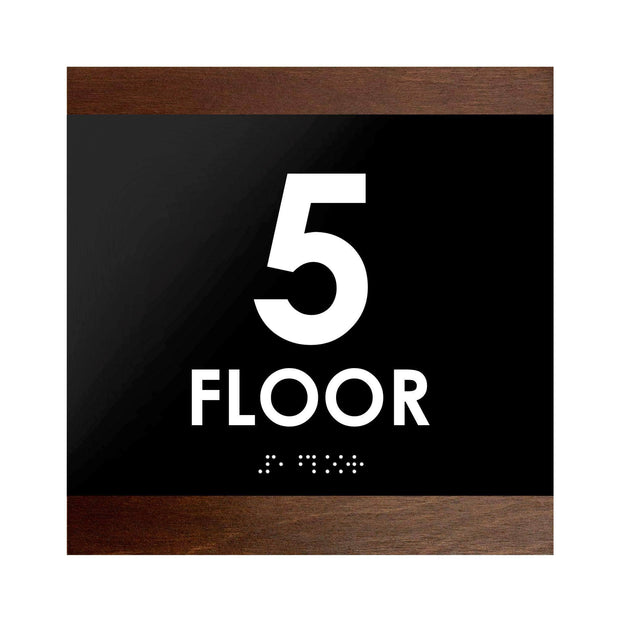 Floor Signs 5s Floor Sign: "Buro" Design