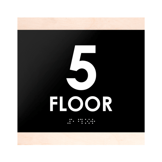 Floor Signs 5s Floor Sign: "Buro" Design