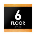 Floor Signs 6ft Floor Sign: "Buro" Design - Photo #5