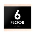 Floor Signs 6ft Floor Sign: "Buro" Design - Photo #6