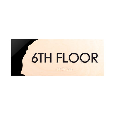 Floor Signs - 6ft Floor Sign "Sherwood" Design